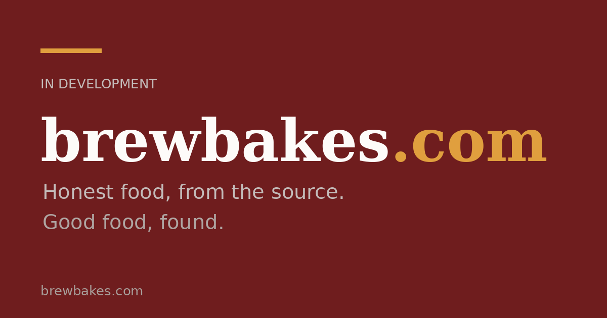 Link preview image for brewbakes.com